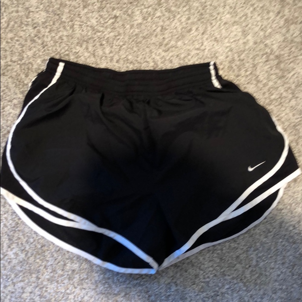 Large nike shorts that are basically brand new.